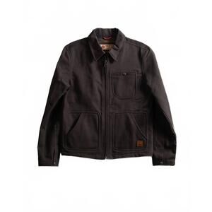 NEW IRON & RESIN men's pioneer jacket in charcoal